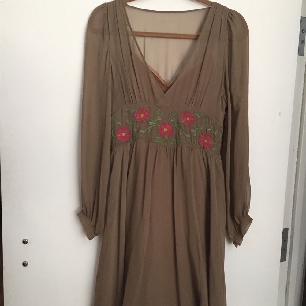 Betsey Johnson caramel dress